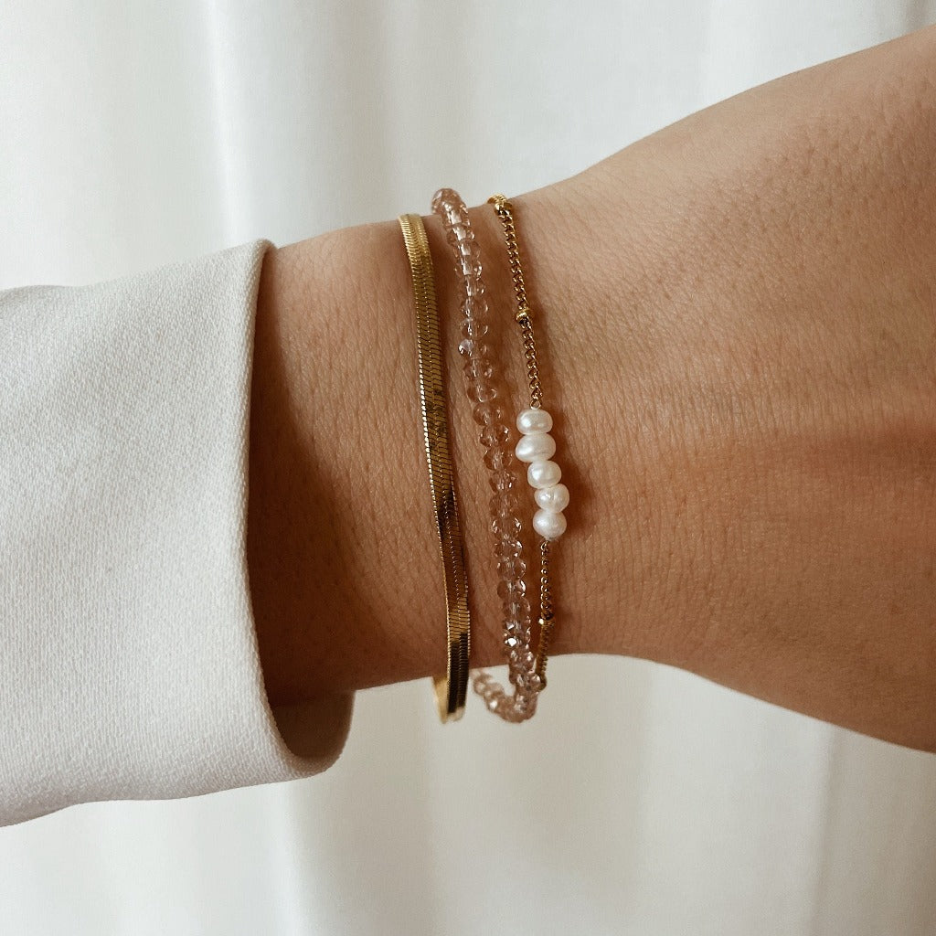 Chique armband, nette armband, gouden armband