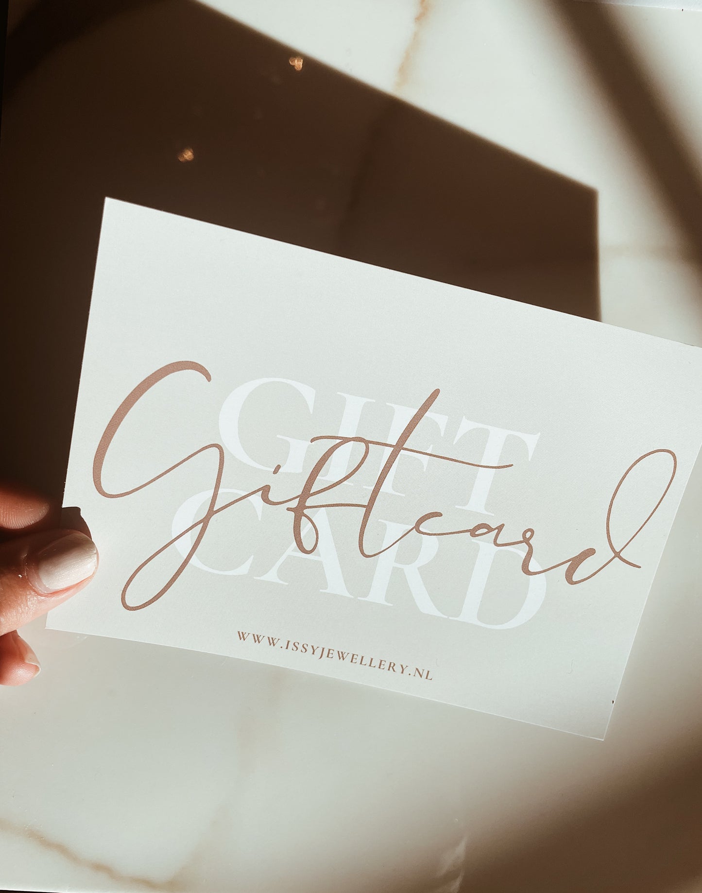 Sieraden giftcard, Cadeaubon voor juwelen, Sieraad cadeaukaart, Juwelen giftvoucher, Sieraden geschenkkaart