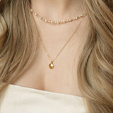Beige World Necklace