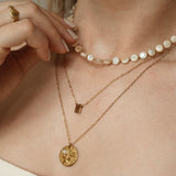 Round Shell Necklace