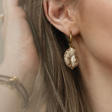 Ocean Spiral Earrings