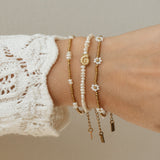 Messy Pearl Bracelet