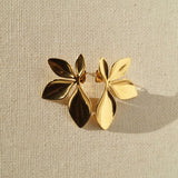 Half Flower Earrings