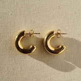 Golden Hoops Small