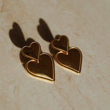 Heart Statement Earrings