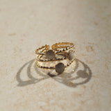 Ivory Triple Ring