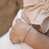 Subtile Pearl Chain Bracelet