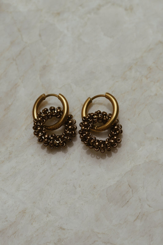 Brown Olivia Earrings