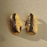 Mussel earrings