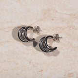 Small Triple Hoop earrings