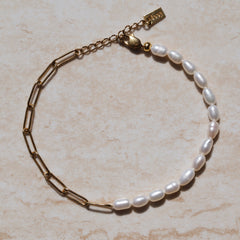 Pearl Chain Bracelet