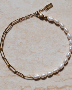 Pearl Chain Bracelet