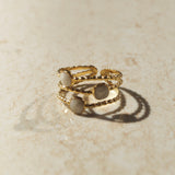 Ivory Triple Ring