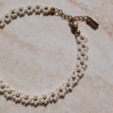 White Flower Bracelet