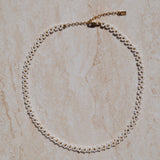 White Flower Necklace 