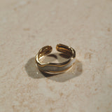 Ivory Wave Ring