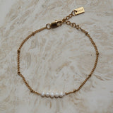 Shiny Pearl Bracelet. Armbandje met parels. Klassiek sieraad. Subtiel sieraad