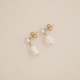 14krt Gold Filled - Mini Barok Yas Earrings