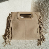 Suède Fringes Bag
