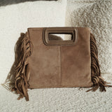 Suède Fringes Bag
