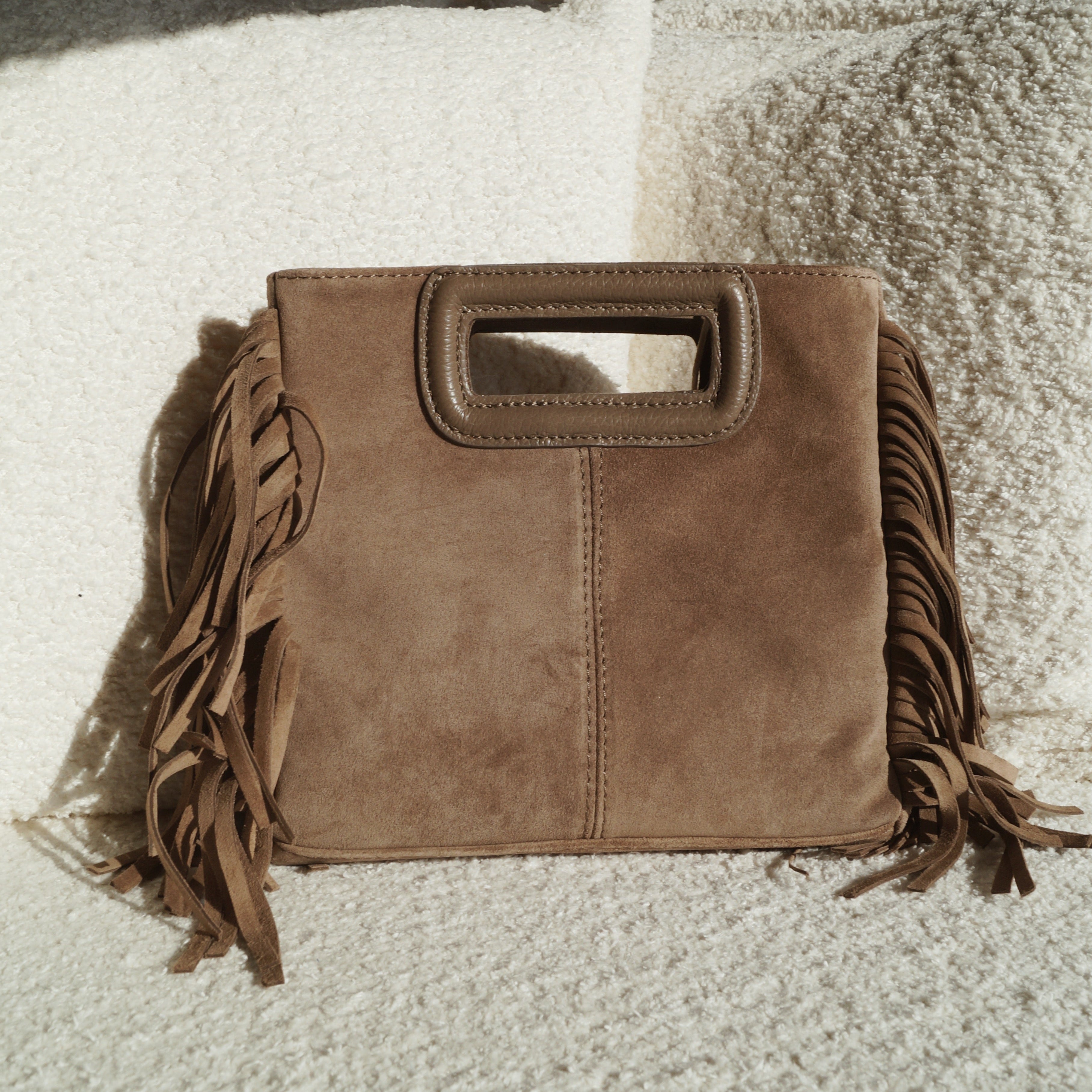 Suède Fringes Bag