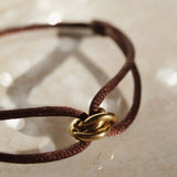 Brown Satin Bracelet