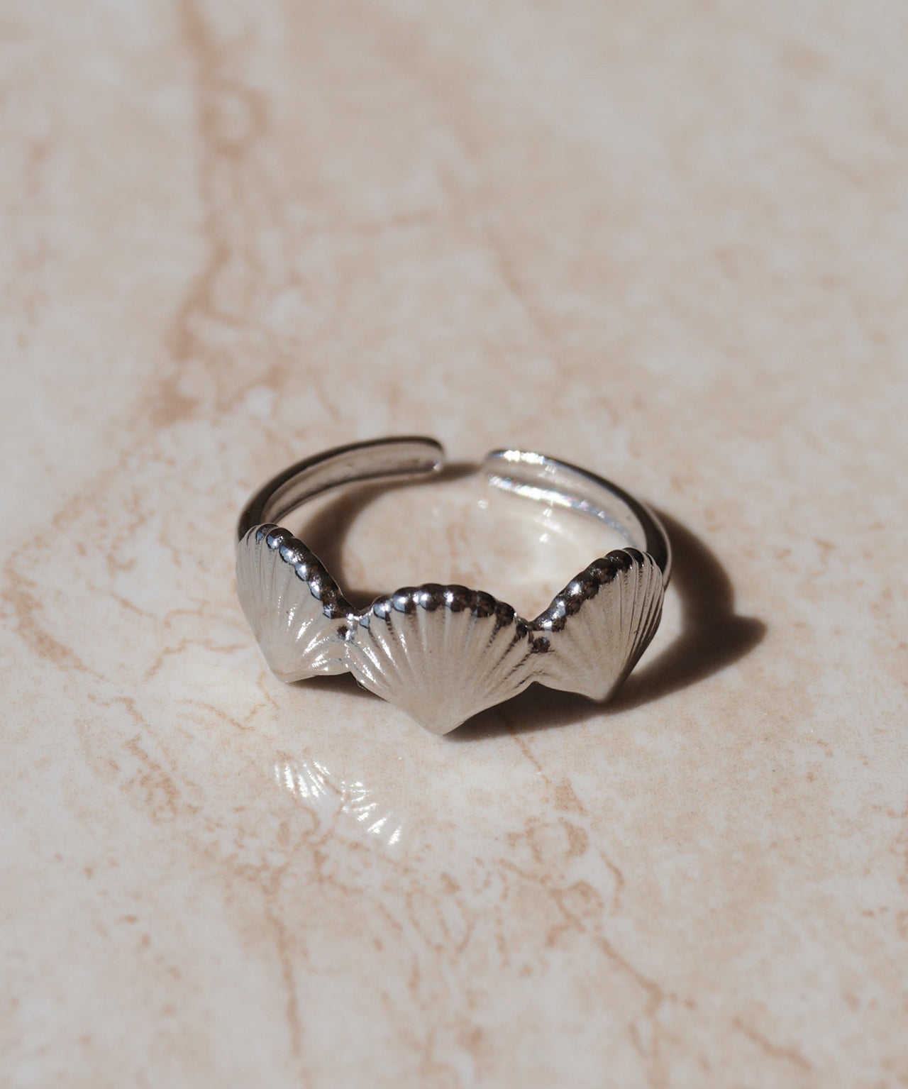Triple Shell Ring