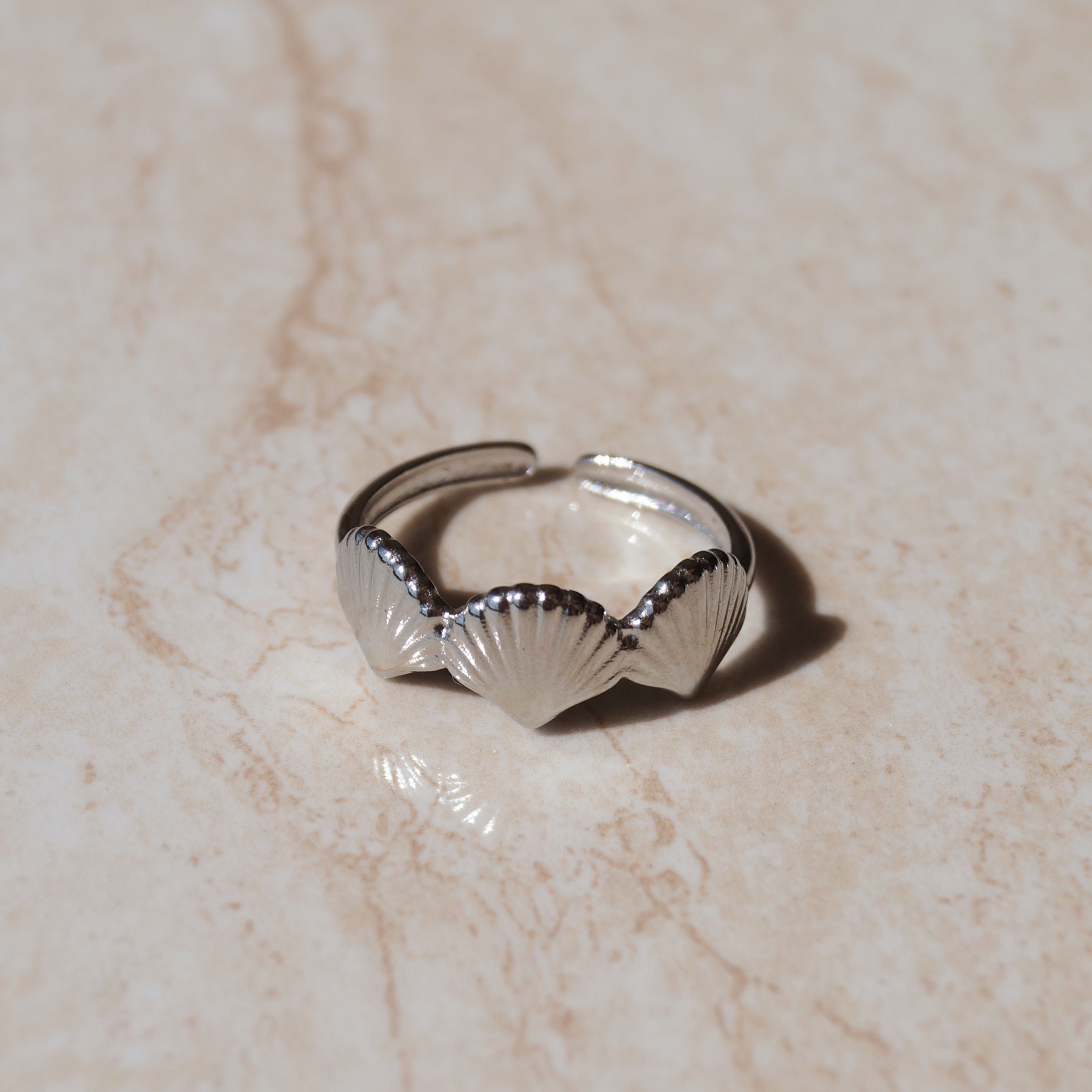 Triple Shell Ring