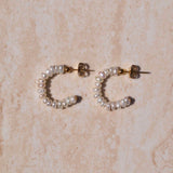 Messy Pearl Earrings