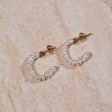 Messy Pearl Earrings