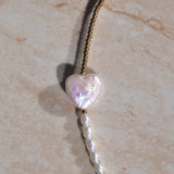Pearly Heart Necklace