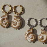 Ocean Spiral Earrings
