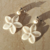 Flower Shell Earrings