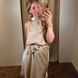 Satin Dress
