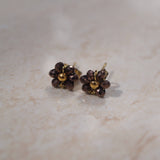 Facet Flower Studs