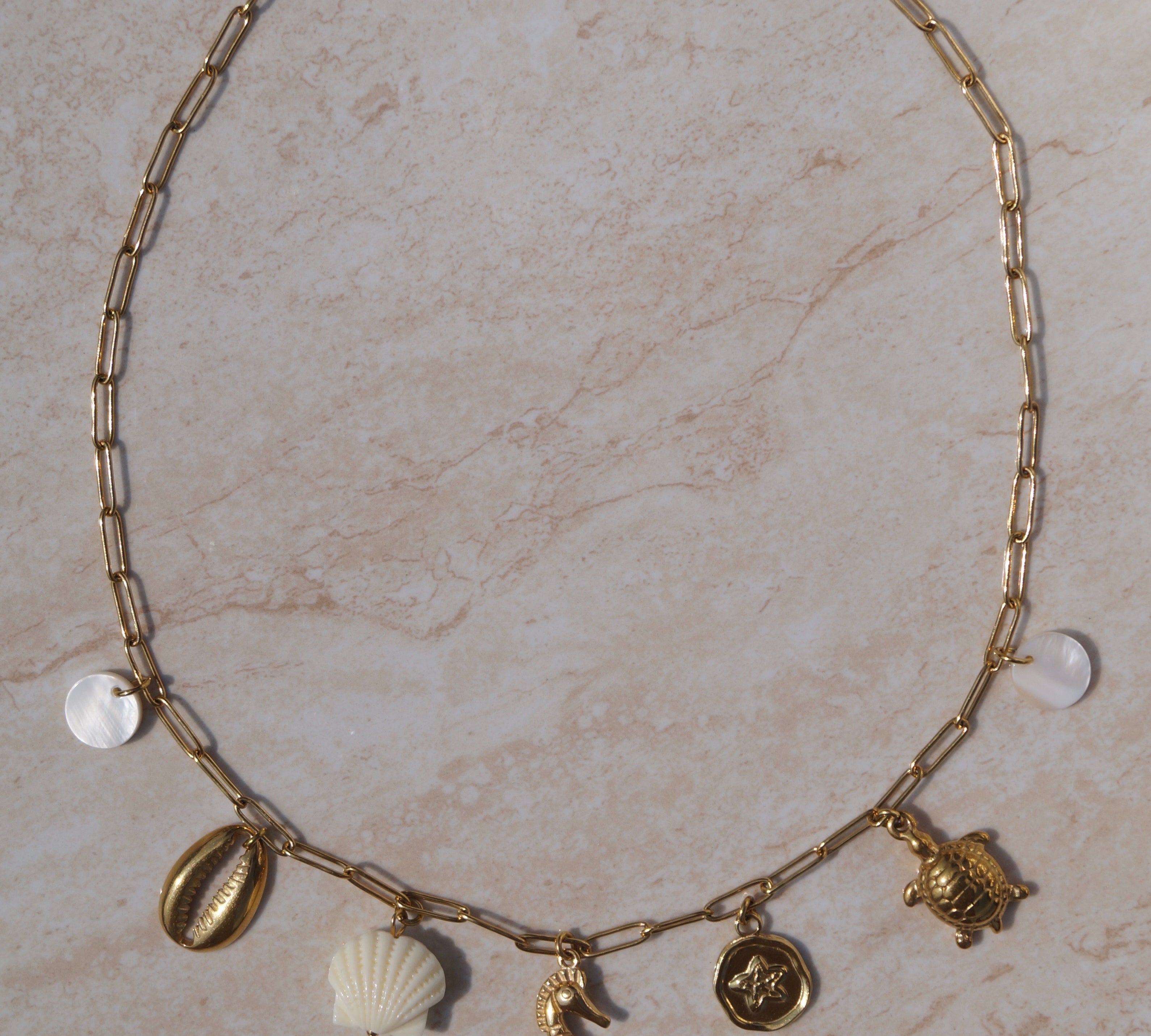 Chunky Sea Necklace