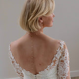 Kate Bridal Jewellery Set. Gouden sieraden. Parel sieraden. Bruidssieraden. Bruid. Subtiele sieraden. Chique.