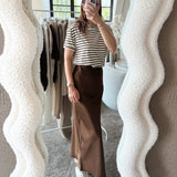 Satin Skirt