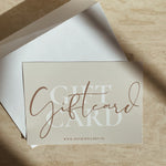 Sieradenwinkel cadeaubon, Sieraad presentatiekaart, Juwelier giftcard, Cadeaukaart voor sieraden, Sieraden tegoedbon
